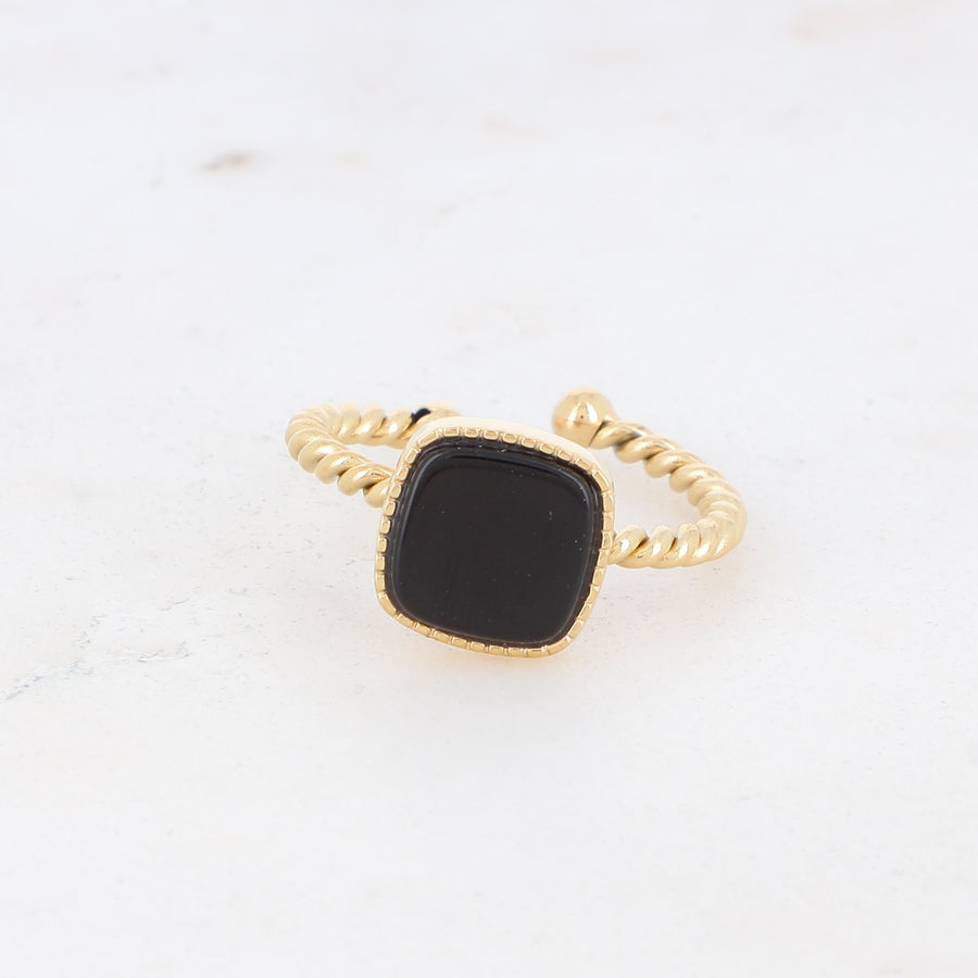 LIANA BLACK ONYX WATERPROOF HEALIING RING