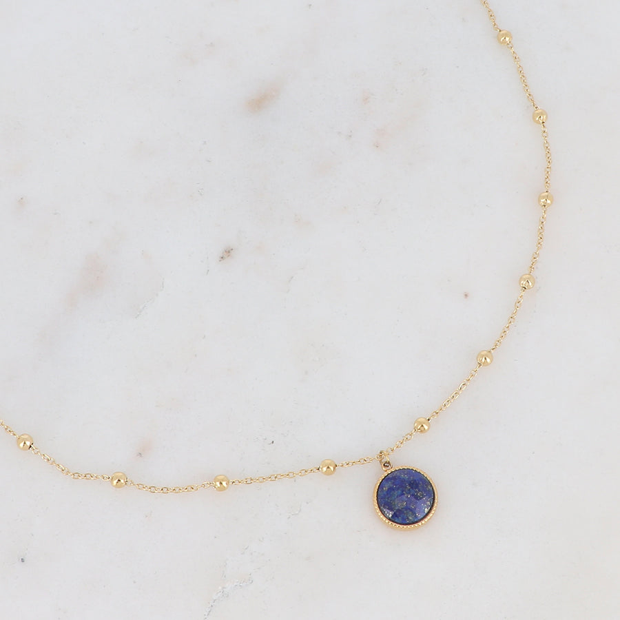 THE NORA LAPIS LAZULI NECKLACE