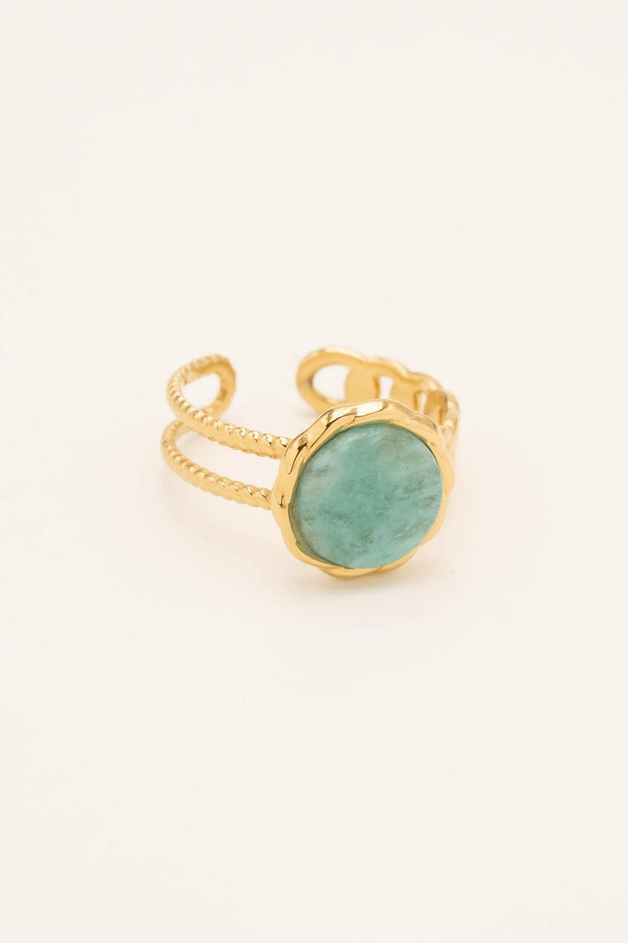 AMAZONITE JANE RING