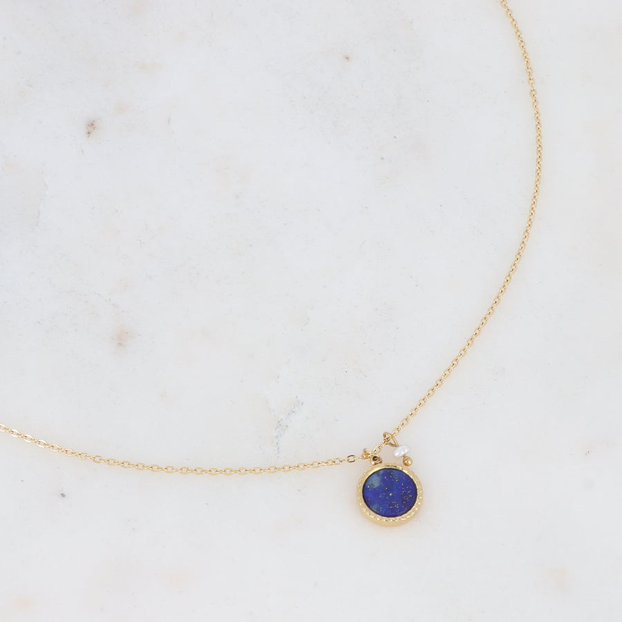 THE LIX NECKLACE - LAPIZ LAZULI